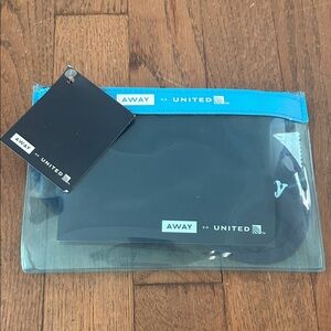 Away United Airlines Clear Travel Pouch